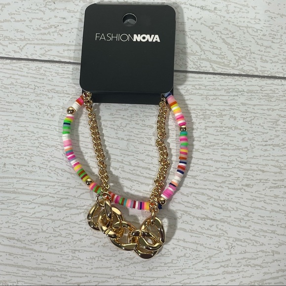 Fashion Nova Jewelry - FASHION NOVA Anklet Summer Fling Anklet Set